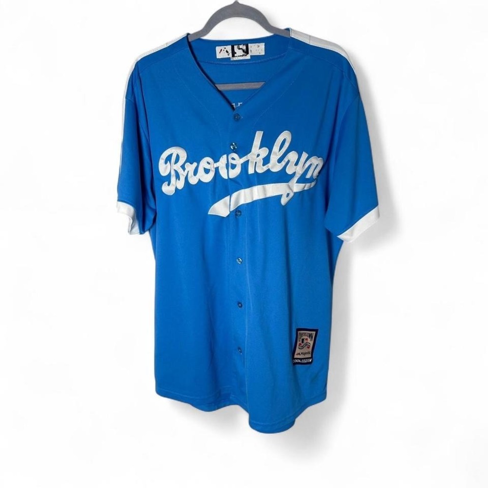 Majestic Athletic blue Brooklyn Dodgers Bellinger‎ Jersey #MLB #baseball